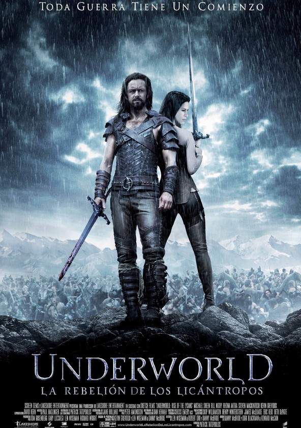 dónde ver película Underworld: La rebelión de los licántropos