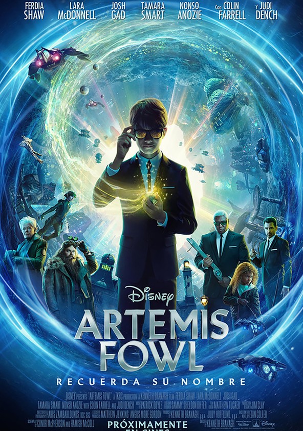 dónde ver película Artemis Fowl