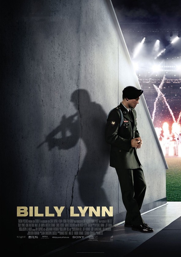 dónde ver película Billy Lynn's Long Halftime Walk