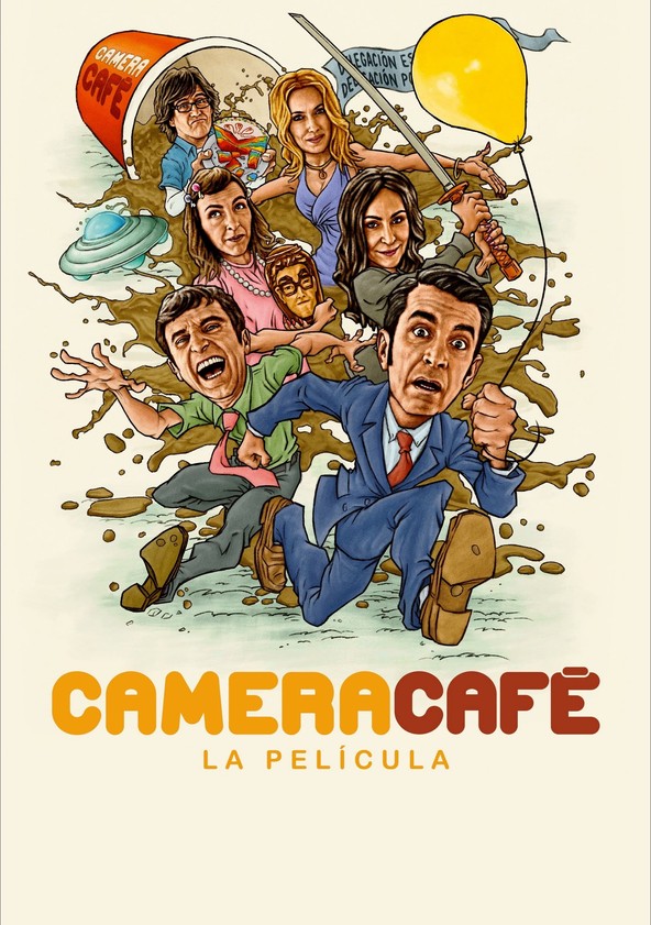 dónde ver película Camera café: la película