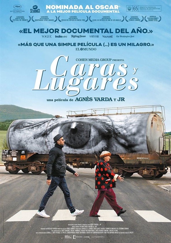 película Caras y lugares