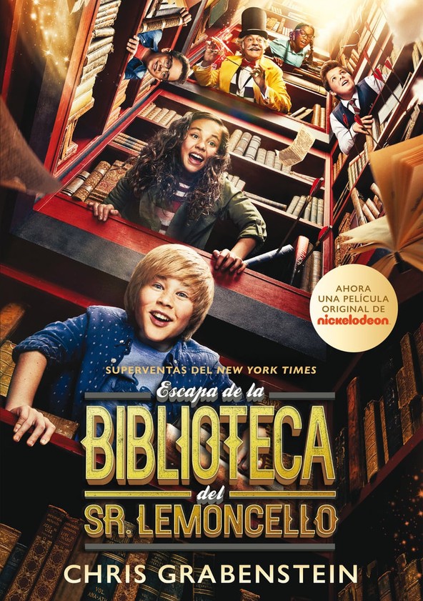 película Escapa de la biblioteca del Sr. Lemoncello