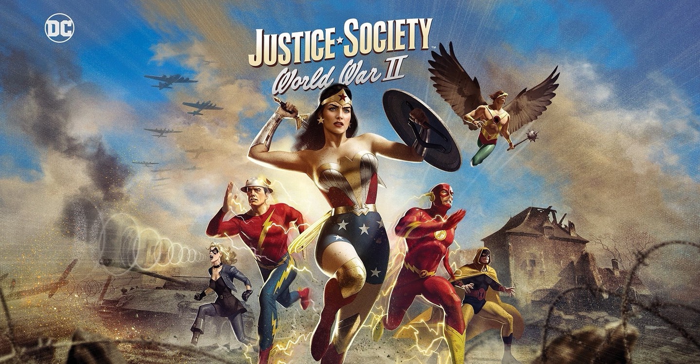 dónde ver película Justice Society: World War II