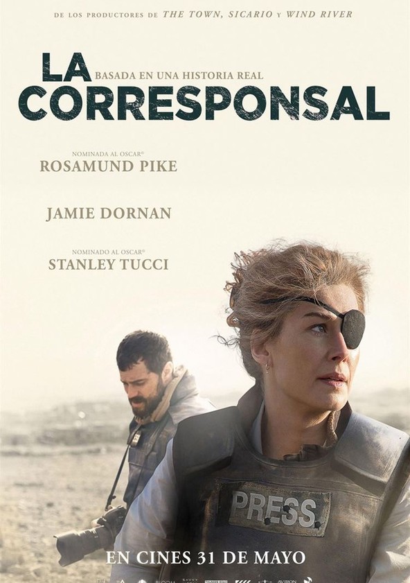 dónde ver película La corresponsal