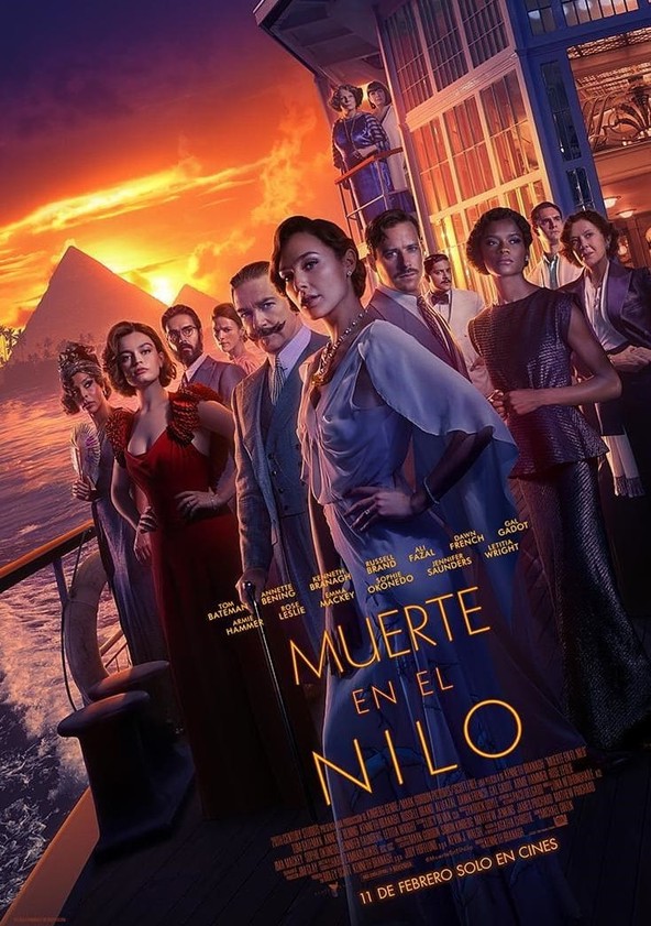 película Muerte en el Nilo