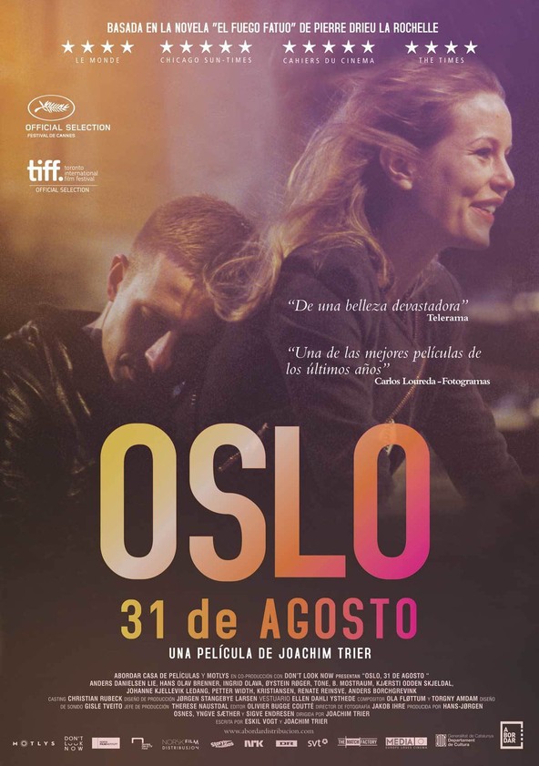 película Oslo, 31 de agosto