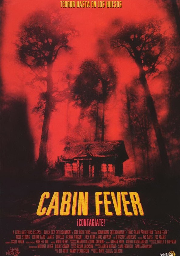 dónde ver película Cabin Fever