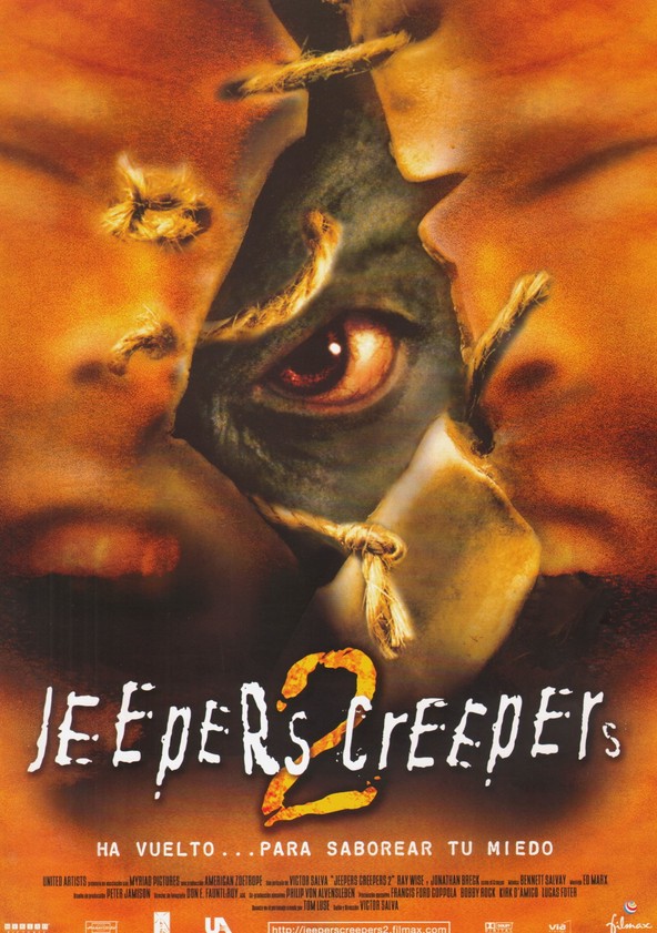 dónde ver película Jeepers Creepers 2