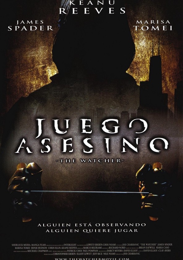 dónde ver película Juego asesino (The Watcher)