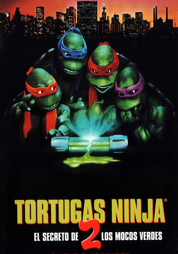 película Las tortugas ninja II: El secreto de los mocos verdes