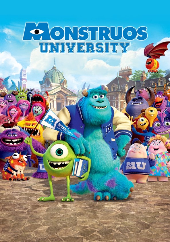 película Monstruos University