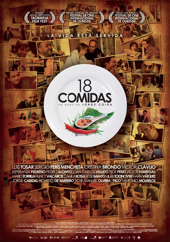 película 18 comidas