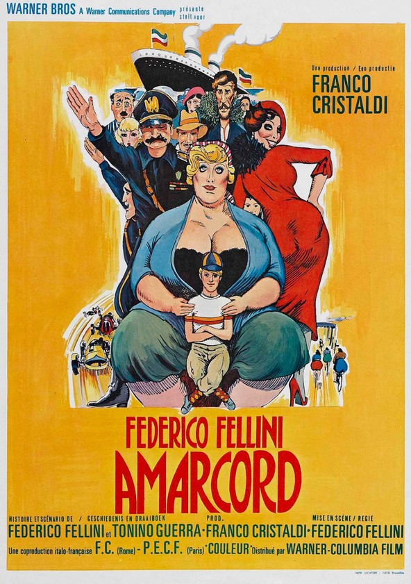 dónde ver película Amarcord