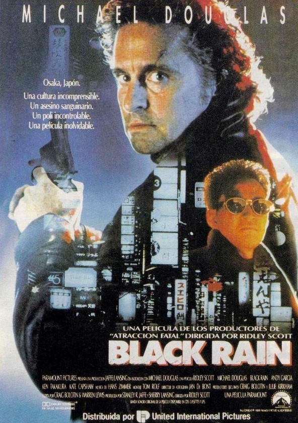 dónde ver película Black Rain