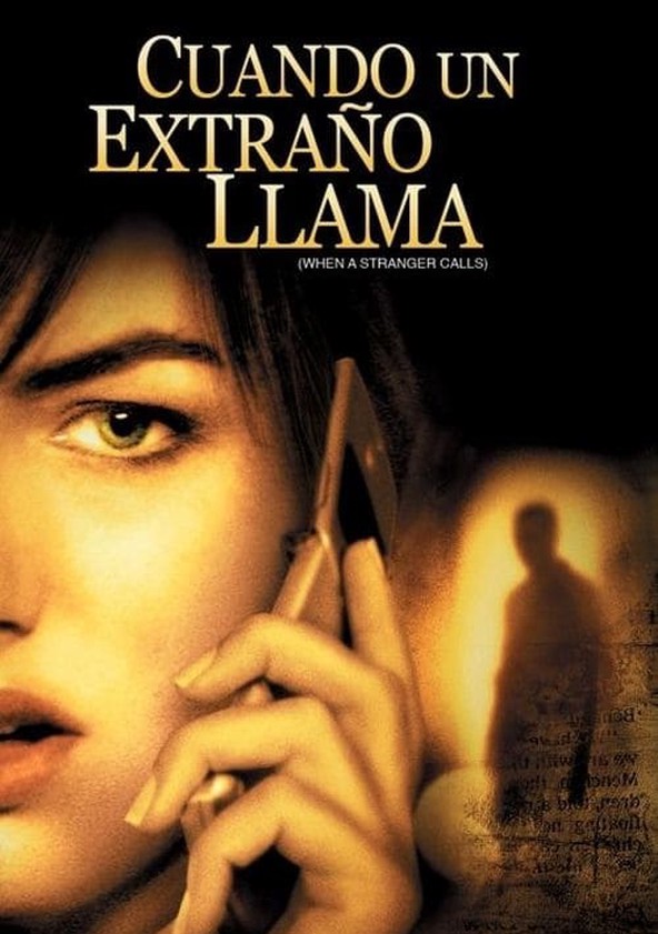 dónde ver película Cuando llama un extraño