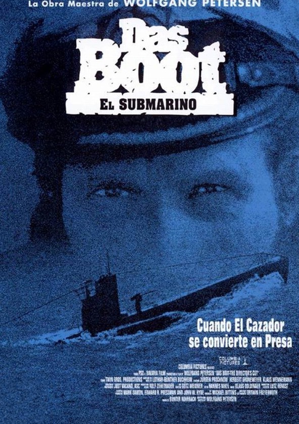 película Das Boot. El submarino