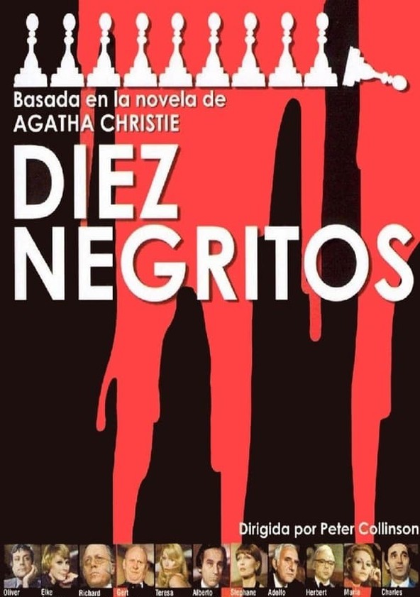 dónde ver película Diez negritos