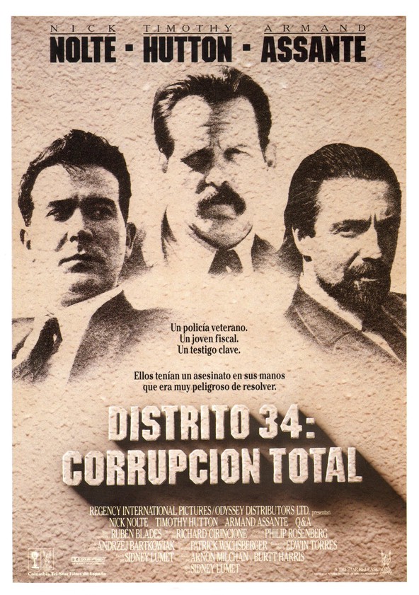 dónde ver película Distrito 34: Corrupción total