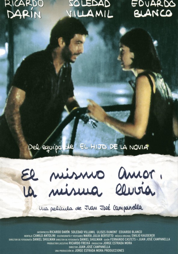 película El mismo amor, la misma lluvia