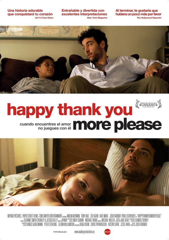 dónde ver película HappyThankYouMorePlease