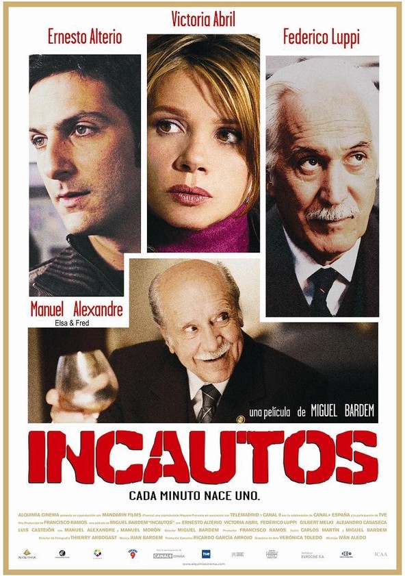 dónde ver película Incautos