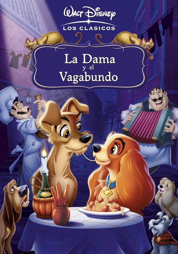 dónde ver película La Dama y el Vagabundo