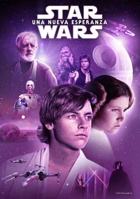 dónde ver película La guerra de las galaxias. Episodio IV: Una nueva esperanza