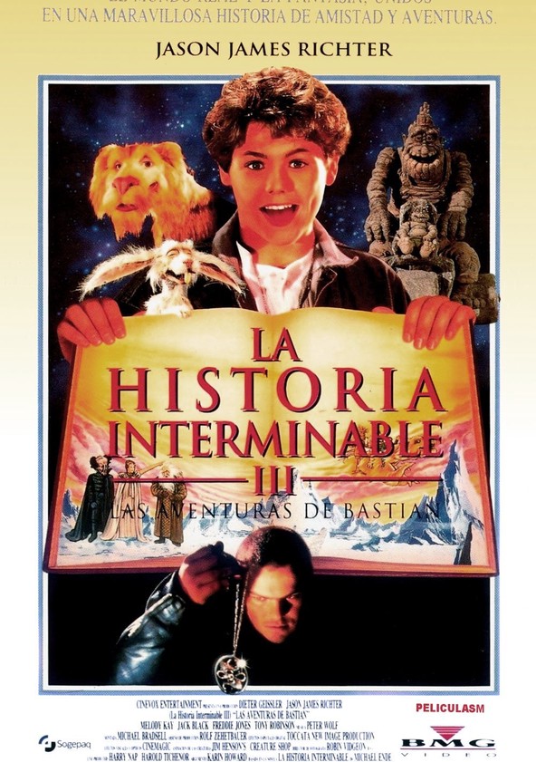 película La historia interminable III: Las aventuras de Bastian