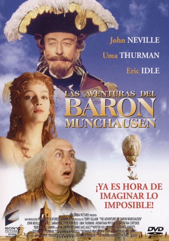 película Las aventuras del Barón Munchausen