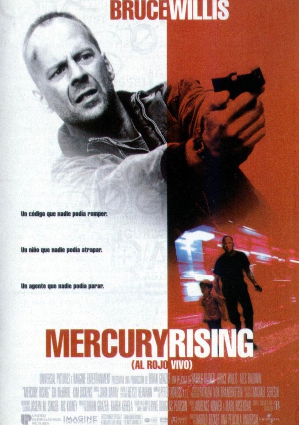 película Mercury Rising (Al rojo vivo)