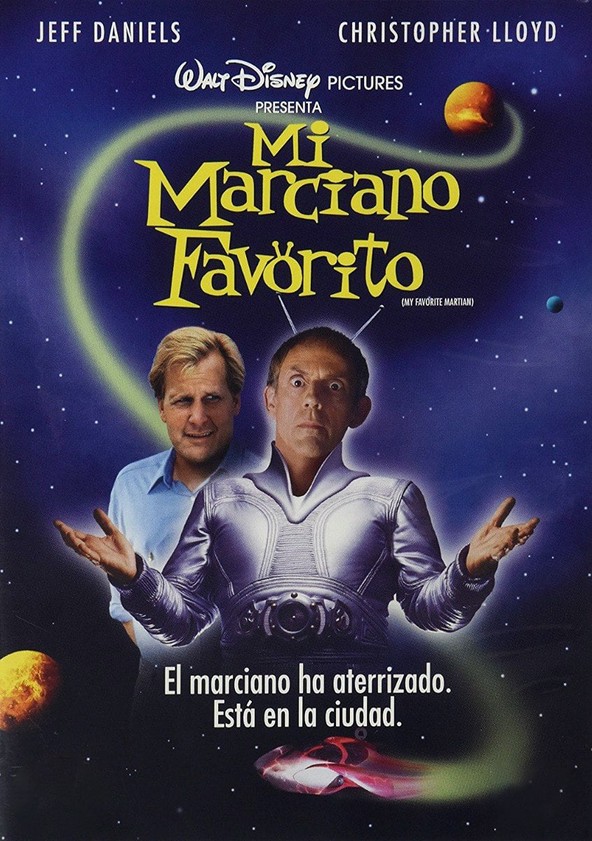 dónde ver película Mi marciano favorito