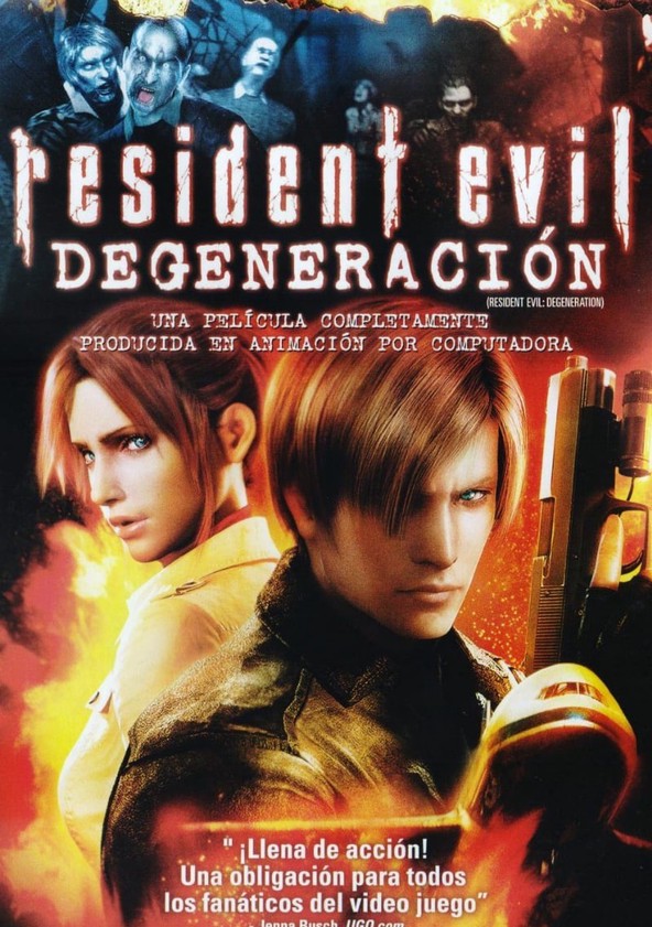 película Resident Evil: Degeneración