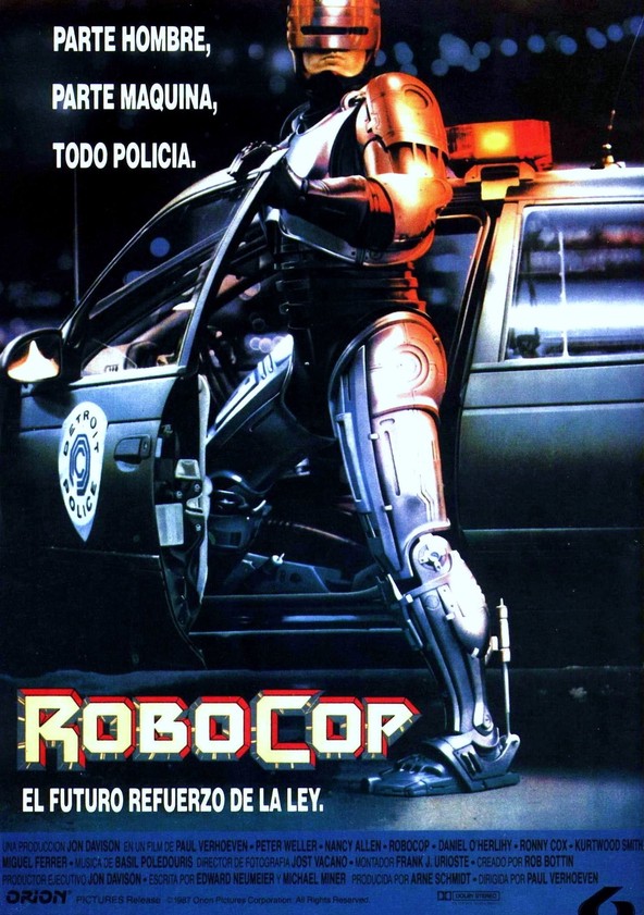 dónde ver película RoboCop