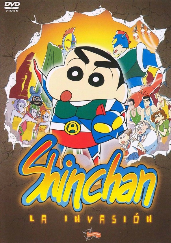 dónde ver película Shin Chan: La invasión