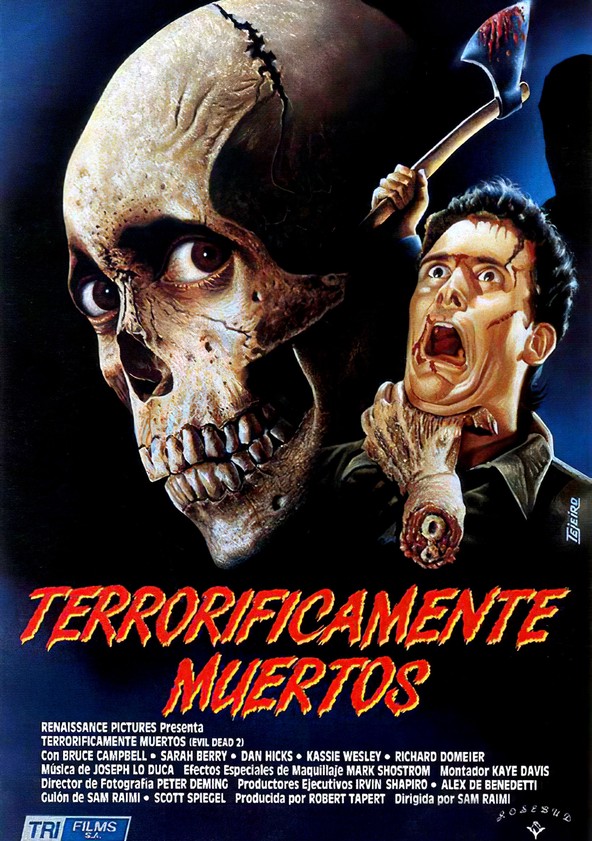 dónde ver película Terroríficamente muertos