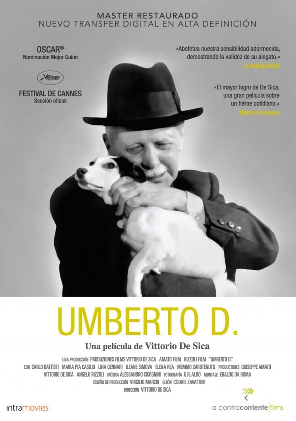 dónde ver película Umberto D.