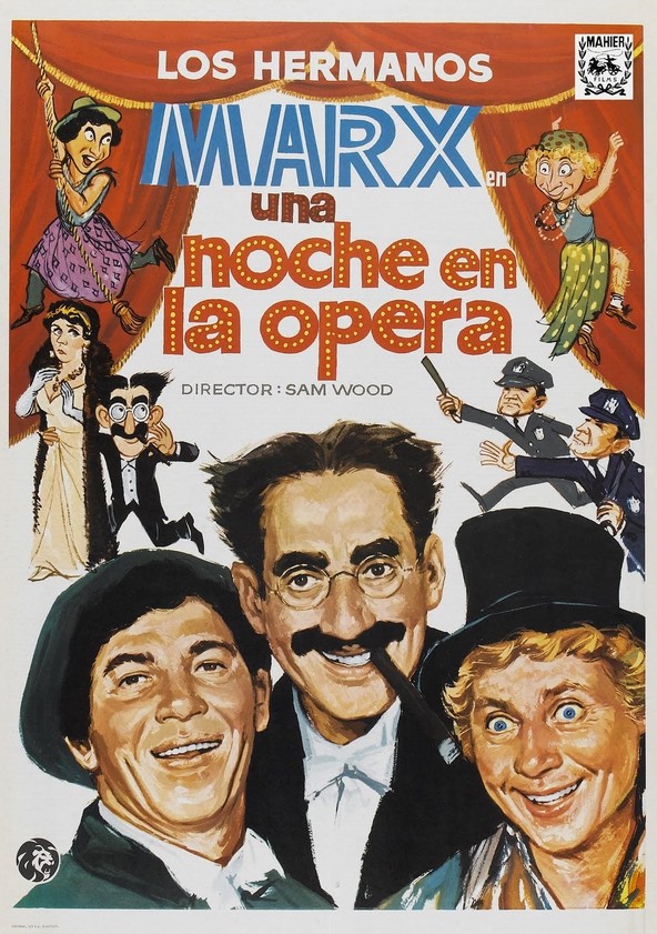 película Una noche en la ópera