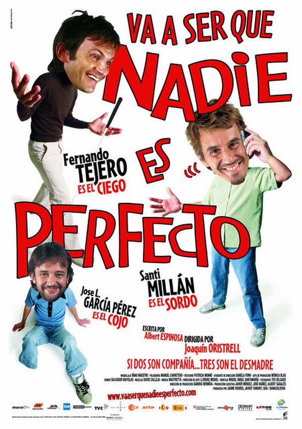 dónde ver película Va a ser que nadie es perfecto