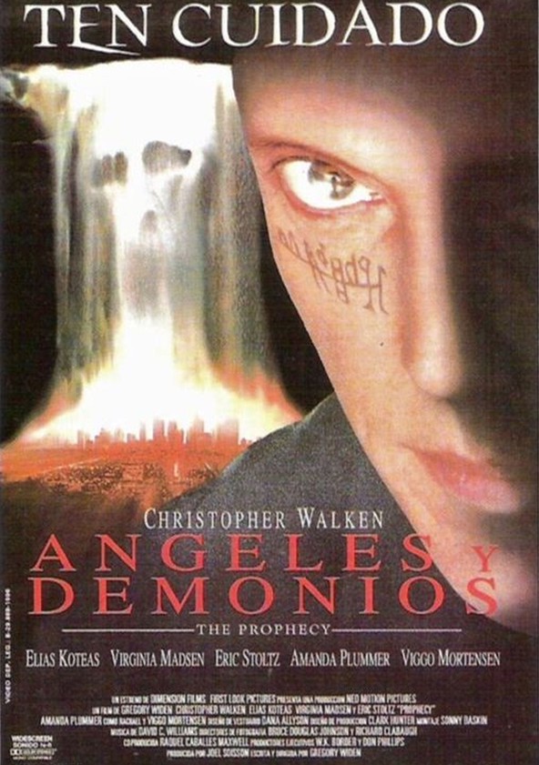 dónde ver película Ángeles y demonios