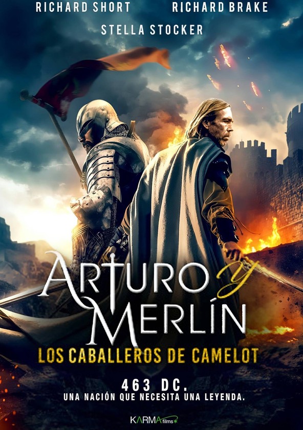 dónde ver película Arturo y Merlín: Caballeros de Camelot