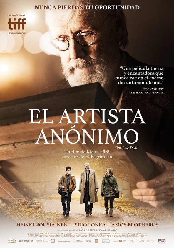 película El artista anónimo