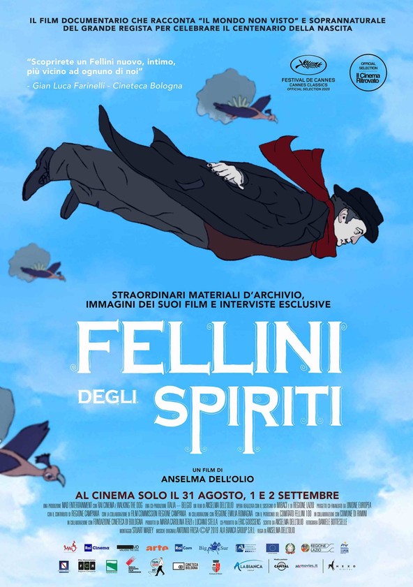 película Fellini de los espíritus