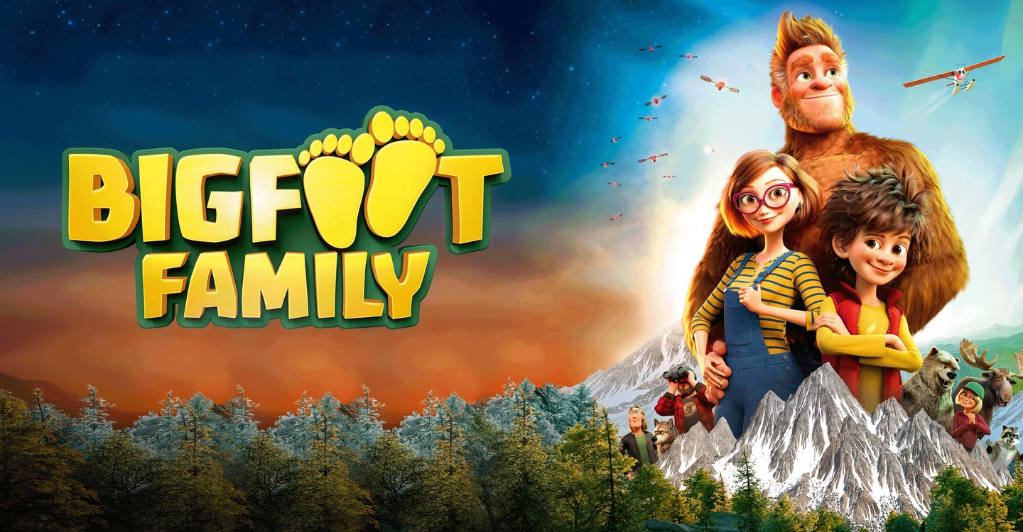 dónde ver película La Familia Bigfoot