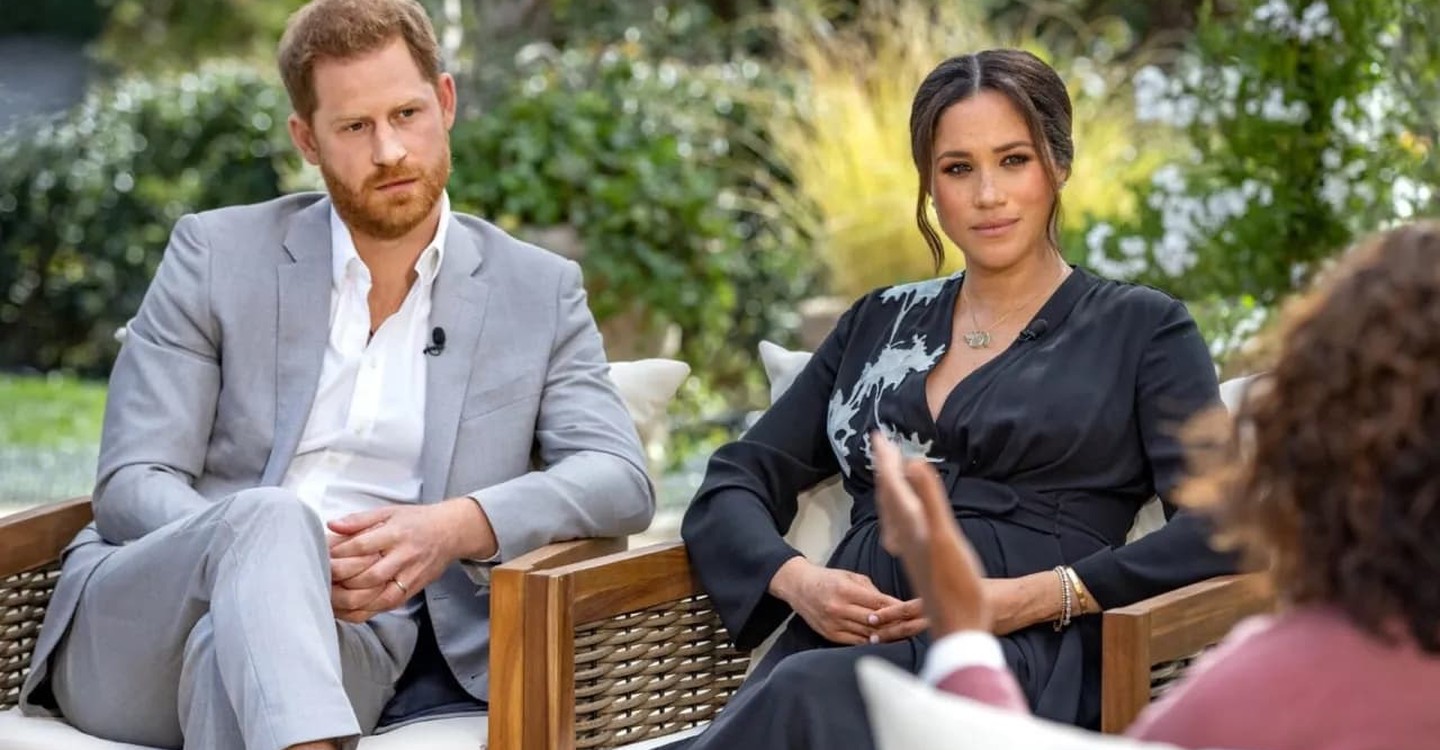 dónde ver película Oprah with Meghan and Harry: A CBS Primetime Special