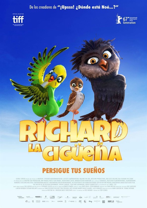 dónde ver película Richard, la cigüeña