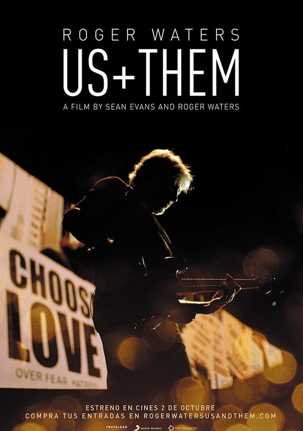 dónde ver película Roger Waters - Us + Them