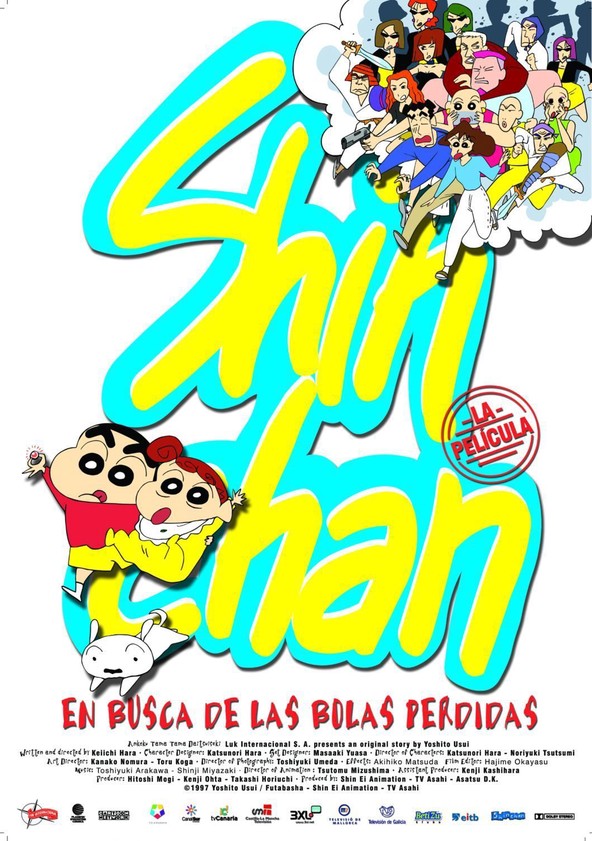 película Shin Chan en busca de las bolas perdidas