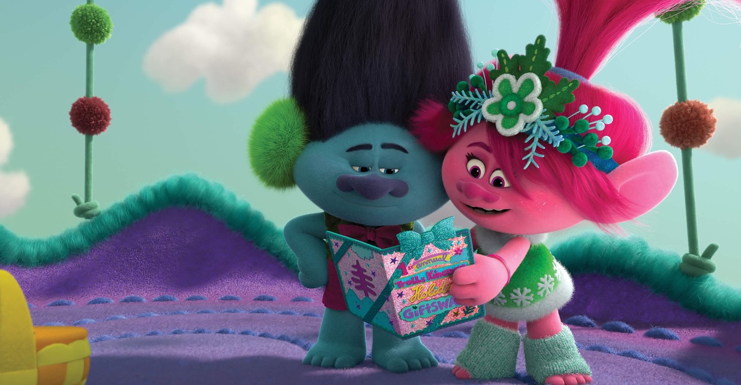 dónde ver película Trolls Holiday in Harmony