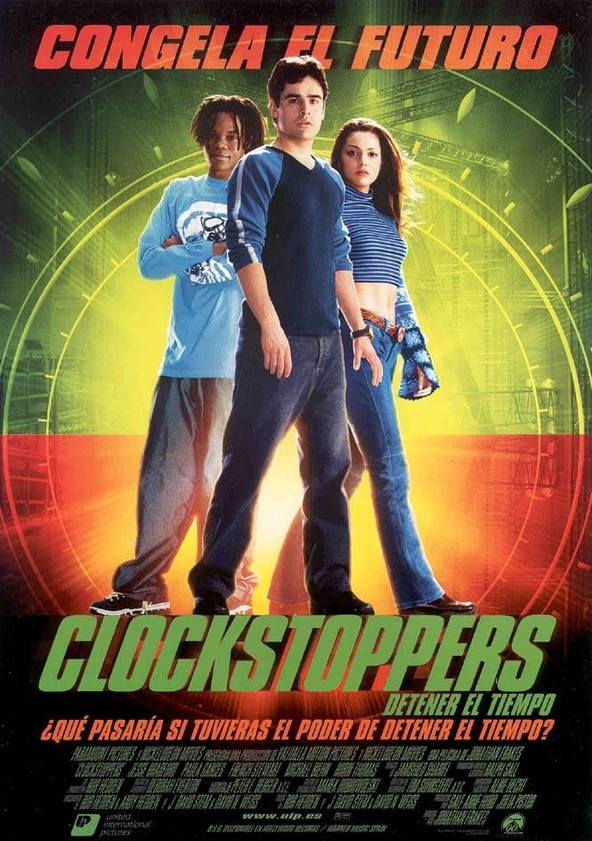 película Clockstoppers, detener el tiempo