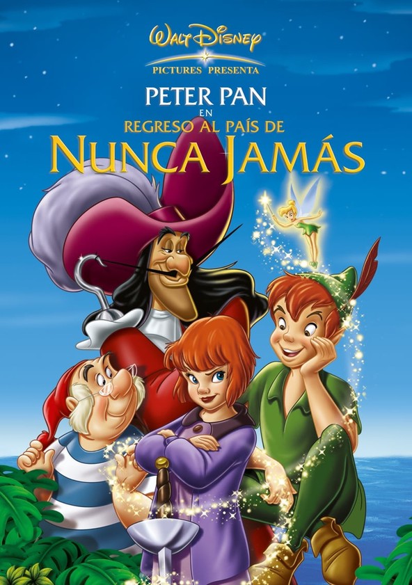 película Peter Pan en el regreso al país de Nunca jamás